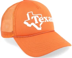 Texas Foamy Valin Texas Orange Trucker - American Needle