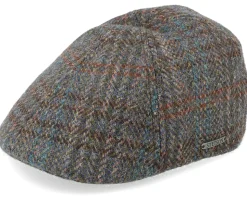Texas Harris Tweed Flat Cap - Stetson