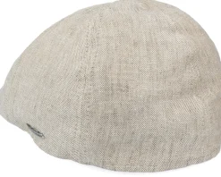 Texas Linen Beige Flat Cap - Stetson