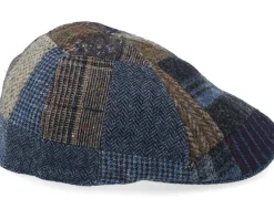 Texas Patchwork Multicolor Patchwork Flat Cap - Stetson