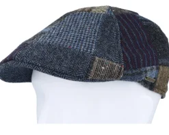 Texas Patchwork Multicolor Patchwork Flat Cap - Stetson