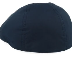Texas Ripstop Wr Midnight Blue Flat Cap - Stetson