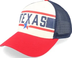 Texas Sinclair Ivory/Red/Navy Trucker - American Needle