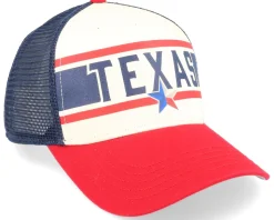Texas Sinclair Ivory/Red/Navy Trucker - American Needle