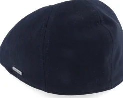 Texas Soft Cotton Navy Flat Cap - Stetson