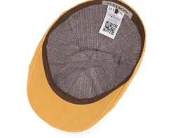 Texas Soft Cotton Yellow Flat Cap - Stetson