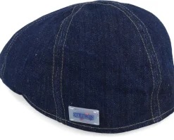 Texas Sustainable Denim Blue Flat Cap - Stetson