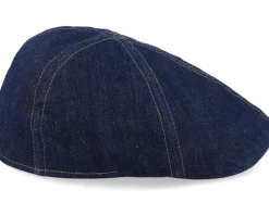 Texas Sustainable Denim Blue Flat Cap - Stetson
