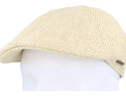 Texas Toyo Beige Flat Cap - Stetson