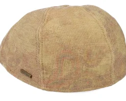 Texas Toyo Khaki Flat Cap - Stetson