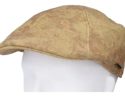 Texas Toyo Khaki Flat Cap - Stetson