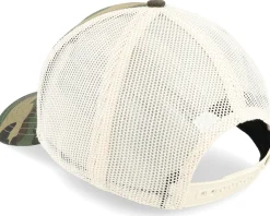 Texas Twill Valin Ptch Ivory Camo Trucker - American Needle