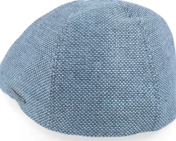 Texas Virgin Wool/Linen Blue Flat Cap - Stetson
