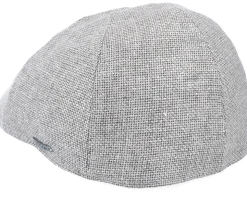 Texas Virgin Wool/Linen Grey Flat Cap - Stetson