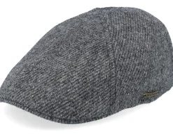 Texas Wool Anthra Shades Diagonal Flat Cap - Stetson