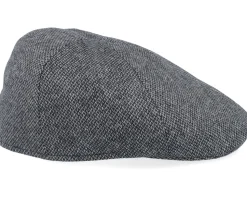 Texas Wool Anthracit/Black Flat Cap - Stetson