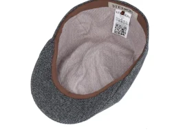 Texas Wool Anthracit/Black Flat Cap - Stetson