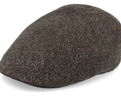 Texas Wool Brown Flat Cap - Stetson