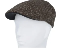 Texas Wool Brown Flat Cap - Stetson