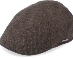 Texas Wool Brown Flat Cap - Stetson