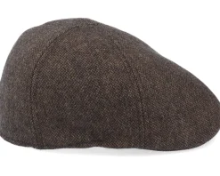 Texas Wool Brown Flat Cap - Stetson