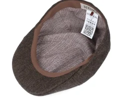 Texas Wool Brown Flat Cap - Stetson