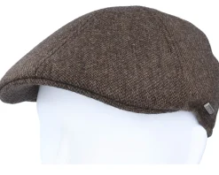 Texas Wool Brown Flat Cap - Stetson