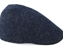 Texas Wool Navy Flat Cap - Stetson
