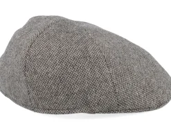 Texas Wool Sand/Black Flat Cap - Stetson