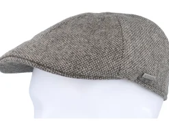 Texas Wool Sand/Black Flat Cap - Stetson