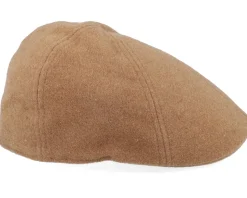 Texas Wool/Cashmere Camel Flat Cap - Stetson