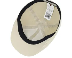Texas Wr Offwhite Flat Cap - Stetson