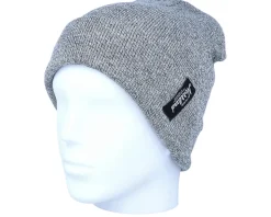 TGN Patch Beanie Heather Grey Cuff - SQRTN