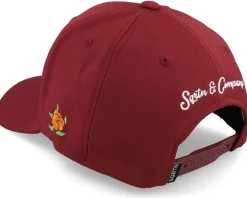 Tgn Script 120 Cap Maroon Adjustable - SQRTN