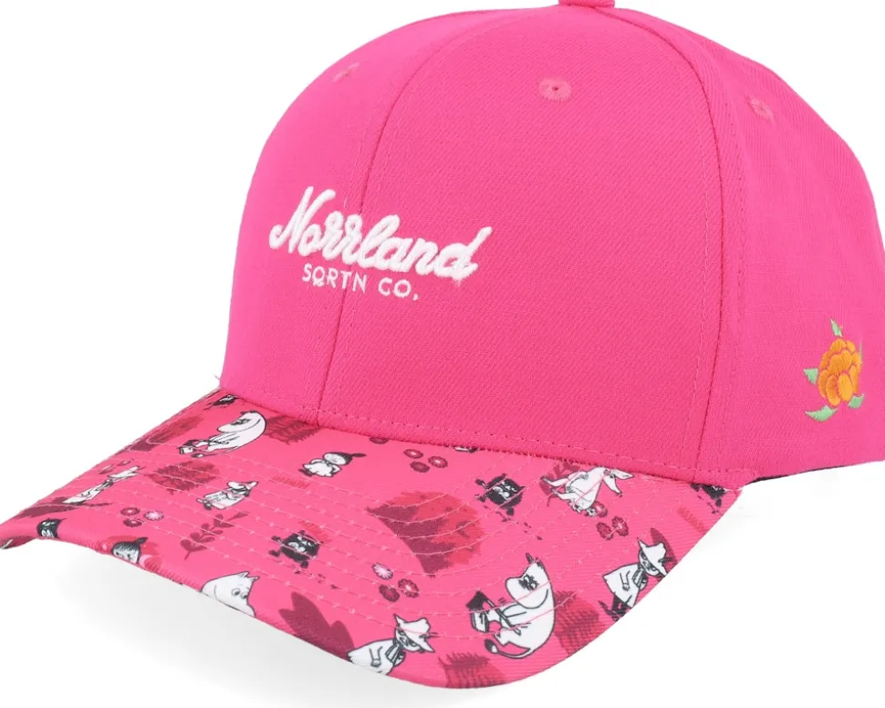 Tgn Script 120 Cap Mumin Hot Pink Adjustable - SQRTN