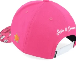 Tgn Script 120 Cap Mumin Hot Pink Adjustable - SQRTN