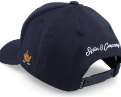 Tgn Script 120 Cap Navy Adjustable - SQRTN