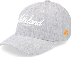 Tgn Script Hooked Cap Grey Adjustable - SQRTN