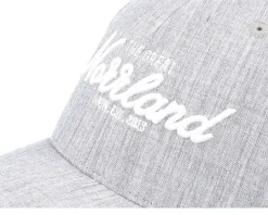 Tgn Script Hooked Cap Grey Adjustable - SQRTN