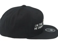 7th Day Black Snapback - Bearded Man