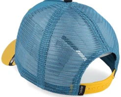The Ambush Jaguar Teal/Yellow A-Frame Trucker - Goorin Bros.