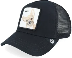 The Amigo Black A-Frame Trucker - Goorin Bros.