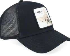 The Amigo Black A-Frame Trucker - Goorin Bros.