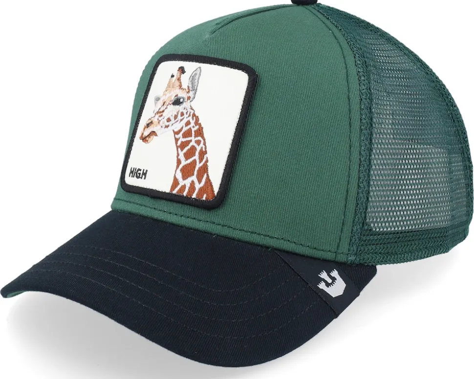 The Amigo Eco Brutalism Forest/Black A-Frame Trucker - Goorin Bros.