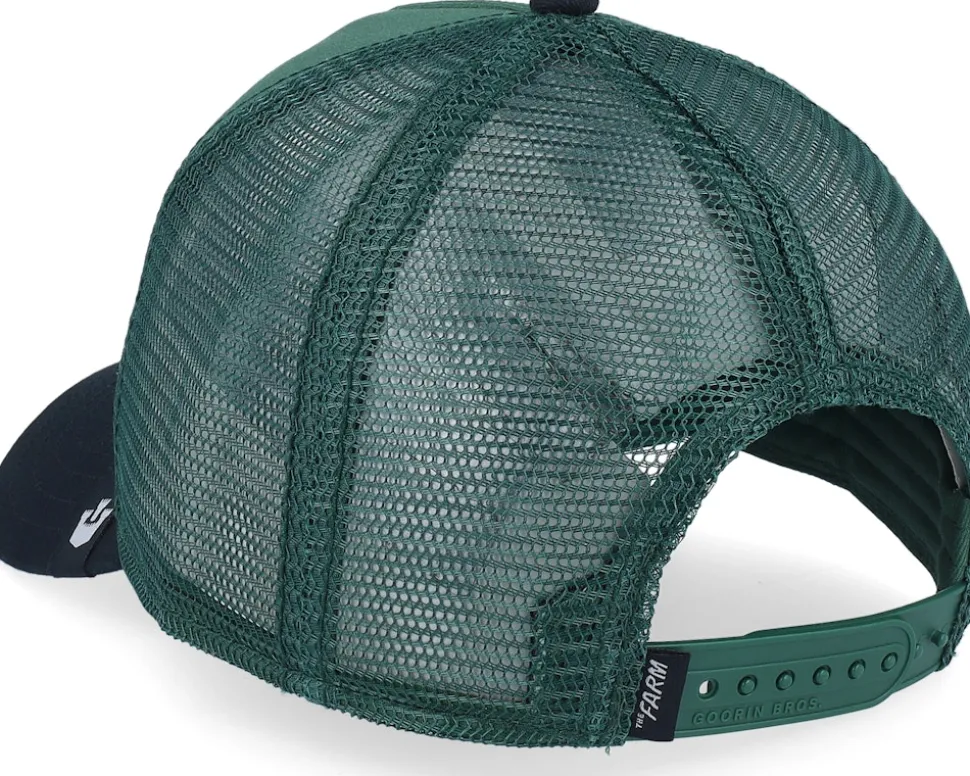 The Amigo Eco Brutalism Forest/Black A-Frame Trucker - Goorin Bros.