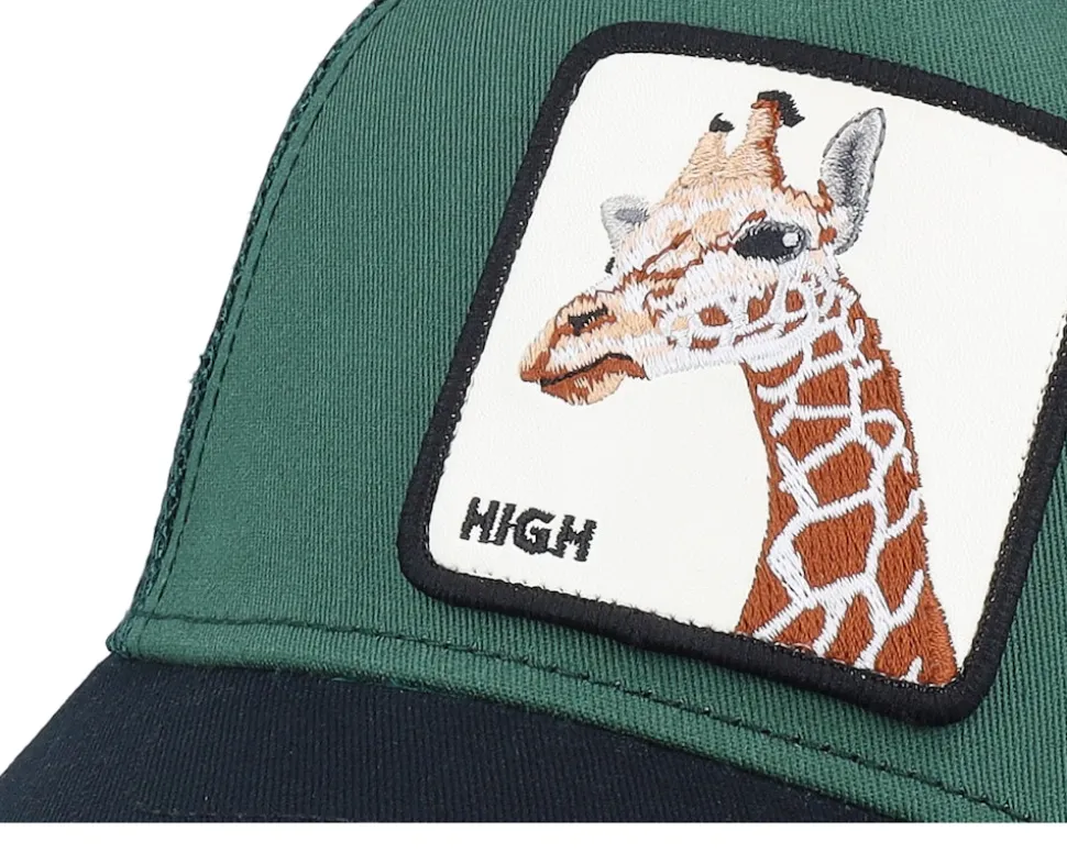 The Amigo Eco Brutalism Forest/Black A-Frame Trucker - Goorin Bros.