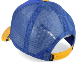 The Attack Ram Cobalt/Yellow A-Frame Trucker - Goorin Bros.