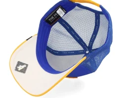The Attack Ram Cobalt/Yellow A-Frame Trucker - Goorin Bros.