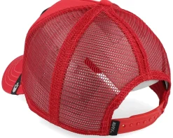 The Baddest Boy Global Core Scarlet A-Frame Trucker - Goorin Bros.