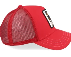 The Baddest Boy Global Core Scarlet A-Frame Trucker - Goorin Bros.